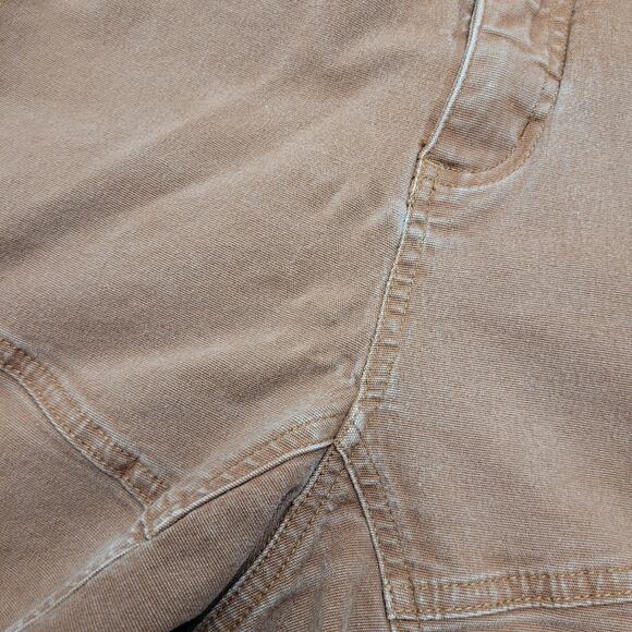 Duluth utility cargo pants straight leg double knee rust red 18 - Picture 5 of 9